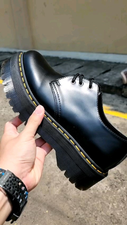 1461 Dr Martens Platform 41 Sepatu Docmart Boots 1461 QUAD