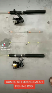SET COMBO UDANG GALAH FISHING ROD