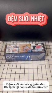 Thảm Chườm Nóng Kachi MK363 giảm đau nhức sưởi ấm