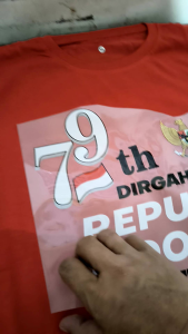 kaos 17 agustus 45/hut 79/indonesia maju