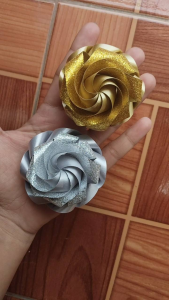 เหรียญโปรยทานสำเร็จรูป 1ชุดมี15ชิ้น ตัวเปล่า งานฝีมือ พร้อมส่ง