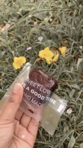 20 ชิ้น (4x4) บราวนี่ บราวนี่จิ๋ว บราวนี่จิ๋วฮาลาล