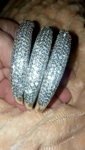 กำไลข้อมือเพชรCz