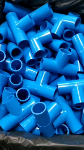 สามทาง1/2(4หุน) 10ชิ้น ข้อต่อ​พีวีซี​ขนาด​ต่าง​ๆ​