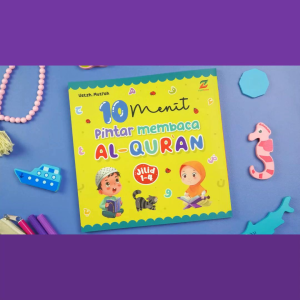 Buku Iqro Anak Jilid 1-4 | 10 Menit Pintar Membaca Al Quran | Ziyadbooks