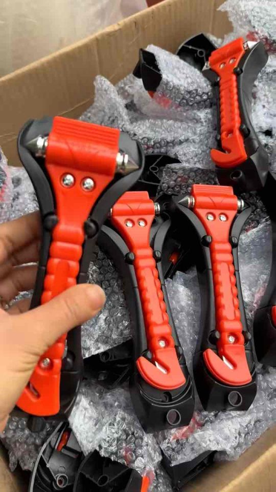 Búa đập kính cửa sổ ô tô-Búa chuyên dụng cứu hộ thoát hiểm Búa đa năng cho cửa sổ kính