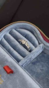 แหวนเข็มขัดหัวใจ สีเงิน 🖤- Safezone Ring 01