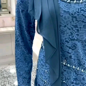 Kebaya Setelan Nahlia & Selendang Mutiara Payet