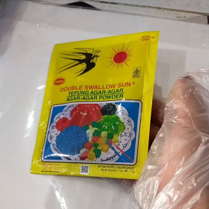 Agar agar double swallow sun sachet 7 gram / Agar agar powder cap dua walet