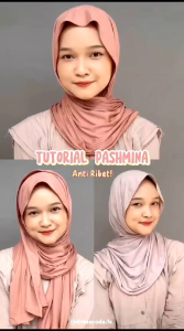 Pashmina Kaos Rayon: Aksesoris & Pakaian Hangat