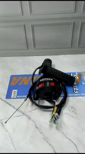 Gas Spontan Daytona 2 Tombol Plus Kabel Gas Universal - Hitam