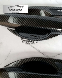 PAKET OUTER HANDLE FULL CARBON MOBIL PAJERO SPORT LAMA TAHUN 2009 AND UP