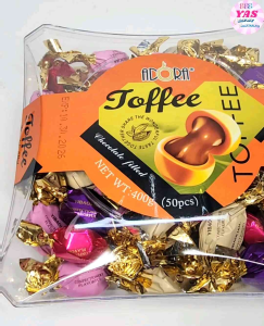 50pcs TOFFEE CHOCOLATE FILLED/ loot bag fillers / paninda / giveaways / party favors.