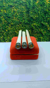 Klokotan Once Pipa Tulang Sapi Bulat Variasi Alpaka Premium A66