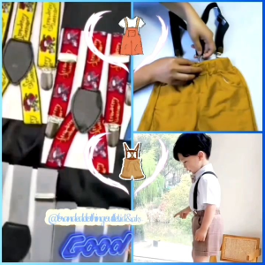 SUSPENDER ANAK POLOS / SUSPENDER BRETEL KARAKTER ANAK / GESPER JOJON BAHAN KARET / IKAT PINGGANG ANAK CEWEK COWOK / KIDS BELT SUSPENDERS ELASTIC / JOA781210