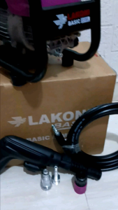 LAKONI  BASIC 85ML120Bar 500Watt Steam Listrik Jet Cleaner Cuci Motor Ac