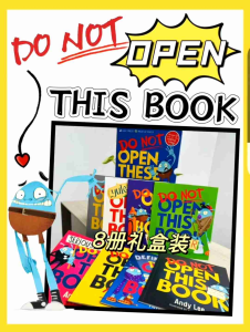 【Pre order】8bks set Dont open this book series by Andy Lee