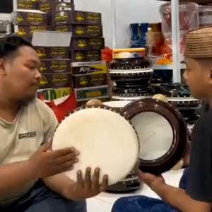 Alat Musik Hadroh 1 Set Hitam Polos
