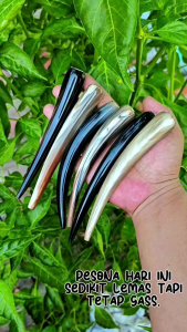 pipa tanduk kerbau super bule hitam 1314cm