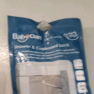 Baby Dan Drawer & Cupboard Lock 4pcs 8267 - Patented Child Safety Lock with One-Hand Adult Release