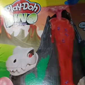 PLAY DOH DINO CREW SLIME LAVA BONES ISLAND