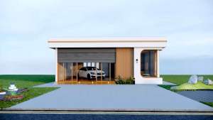 แบบโรงรถ 1 ชั้น