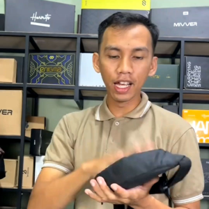 Tas Pinggang Pria Gardio Waterproof / Tas Selempang Laki-Laki Dewasa Menggunakan Bahan Bimo Anti Air