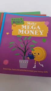 Master your money หนังสือสอนเรื่องการเงินสำหรับเด็ก ฉบับภาษาอังกฤษ เซต 4 เล่ม