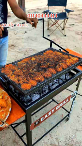 easy grill auto flip grill outdoor BBQ small size 43×25/heavy duty