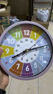 Jam Dinding Edukasi Anak Belajar