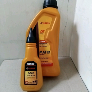 PAKET OLI YAMALUBE MATIC 800ML DAN YAMALUBE GEAR 100ML