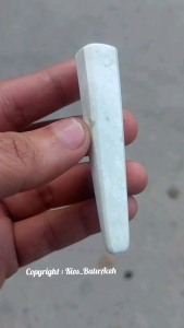 Aksesoris Batu Giok Ice Jade Salju Original Asli Aceh Petak Cutting