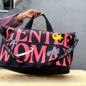 Tas Tote Gentle Woman Wanita Import Tas Gym Tas Fitness Tas Travel Kapasitas Besar Kulit Pu 257461 5746