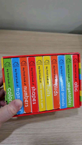 (ORIGINAL) My First Library : Box set of 10 Board Books for Kids Board book