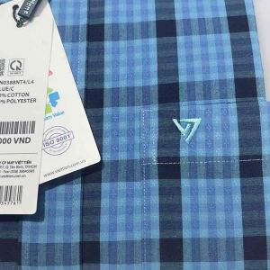 Sơ mi viettien dài tay regular fom rộng ( 1N0388)