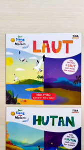 SET 3 JUDUL Seri SIANG DAN MALAM : HUTAN / KOTA / LAUT