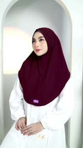Promo - Arrafi AR 899 hijab jilbab kerudung bergo jersey instan motif olahraga senam sporty joging lebaran idul fitri ootd semi pet simple polos pendek COD terlaris terbaru best seller viral modern simple murah 2025 gratis ongkir COD