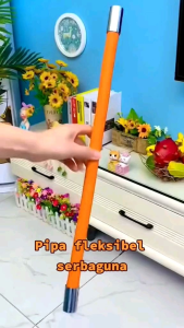 Selang pipa kran air flexible 30 cm + adaptor