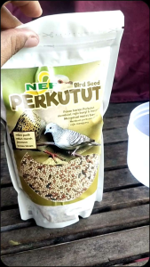 pakan harian perkutut super gacor manggung 500 gram milet campur 1/2 kg