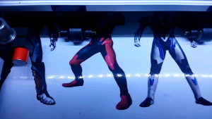 Sticker Dinding ULTRAMAN Size 8 - 9 cm vinyl white Graftac waterproof