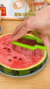 西瓜切块器 (1套2个) Watermelon Slicer #吃西瓜就要有西瓜🍉的仪式感🤣.喜欢吃西瓜的，一定要备上这个#西瓜神器#吃货必备 #好物分享