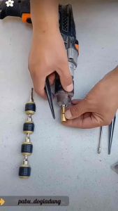 Đầu Chuyển Đối Nối Dài Bắn Vít Chân Lục Giác Chân Ngắn 6.35mm TUOSEN Thay Vít Nhanh Có Lò Xo