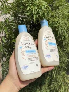 Sữa tắm giảm khô chàm da cho bé Aveeno Baby Dermexa Moisturizing Cream 236ml