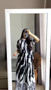 SET STELAN MUSLIMAH RAYON MOTIF 7901 MV