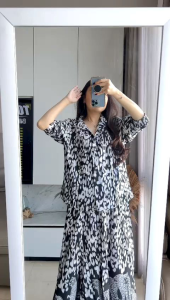 SET STELAN MUSLIMAH RAYON MOTIF 7904 MV