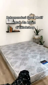 SEPRAI MOTIF KOTAK KOTAK / SPREI KOTAK KOTAK / SEPRAI AESTHETIC KOREA STYLE / SPREI VIRAL TERMURAAH