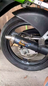 Knalpot Ninja RR R SS Original STARBO Racing Fullstainless Suara Garing Kemrincing