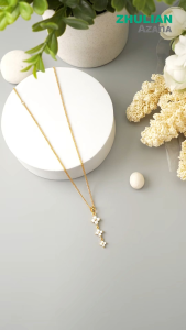 [NL5010] ZHULIAN Rantai leher dewasa dan budak kanak-kanak Emas Saduran/ Gold Plated Pendant Necklace kids Jewellery