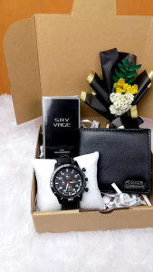 Gift box kado cowok/kado ulang tahun/kado dompet dan jam tangan/kado parfum/kado anniversary/kado aestethic/kado wedingg/kado pernikahan/kado wisuda/kado paket lengkap cowo/kado murah cowo