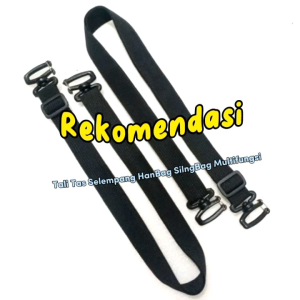 Tali Selempang Tas Webbing Long Strap Nylon Cotton: Tali Tas & Tali Tas Selempang